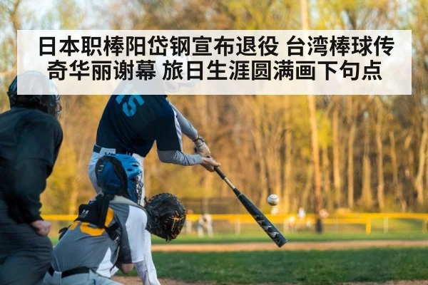 日本职棒阳岱钢宣布退役 台湾棒球传奇华丽谢幕 旅日生涯圆满画下句点